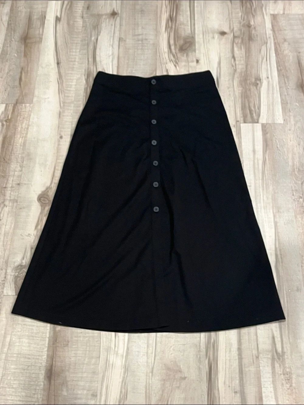 NWTβMax Studio Button-Front A-Line Midi Skirt size large